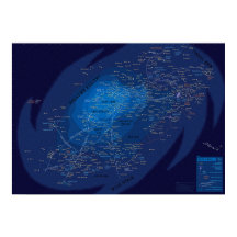 Galaxymap, Papel afixar (mate)