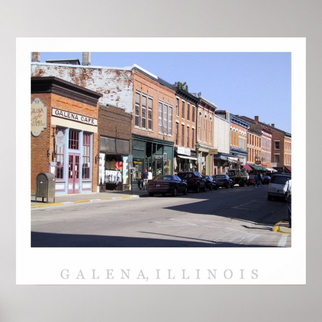 Pôster Galena, IL (Frente)