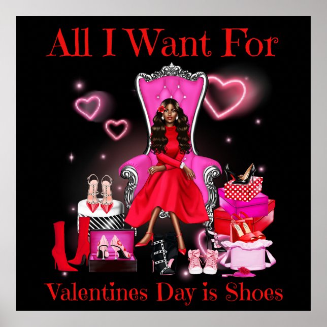 Poster Galentines Namorados Mulheres Amor Galentino (Frente)