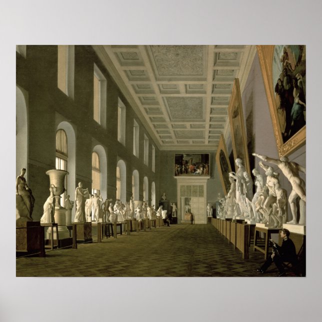 Pôster Galeria de Antiguidades da Academia de Belas (Frente)