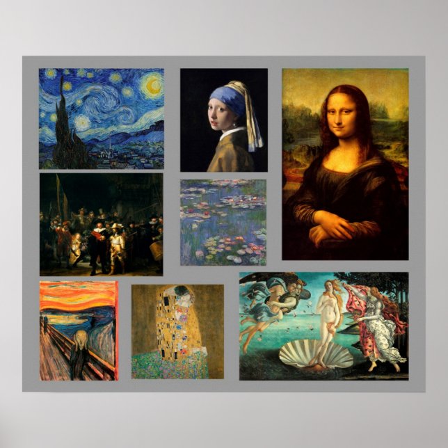 Pôster Galeria de Arte de Masterworks (Frente)