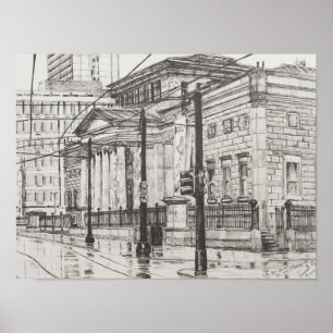 Pôster Galeria de arte Manchester da cidade. 2007
