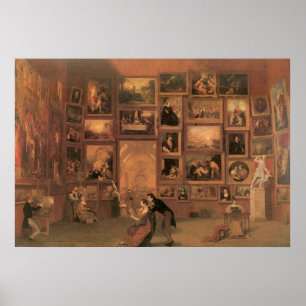 Pôster Galeria de Samuel Morse do Louvre