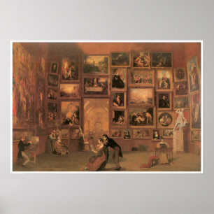 Pôster Galeria do Louvre 1831-33