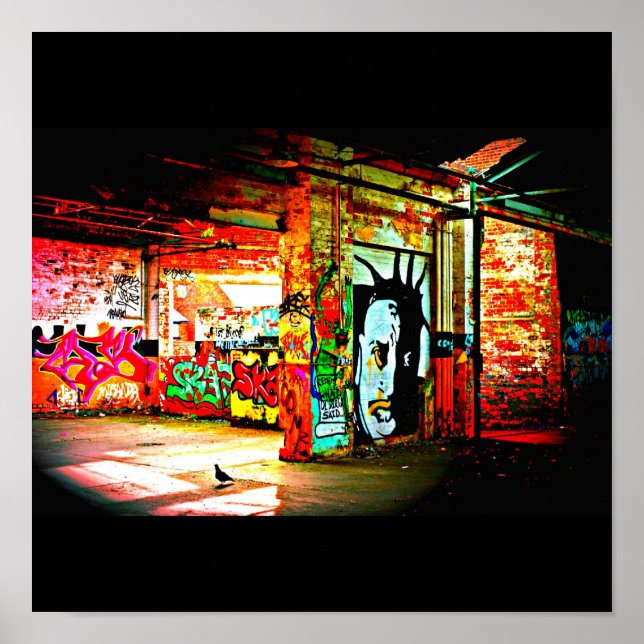 Pôster Galeria poster-Abstrato/Grafite Diversos 3 (Frente)
