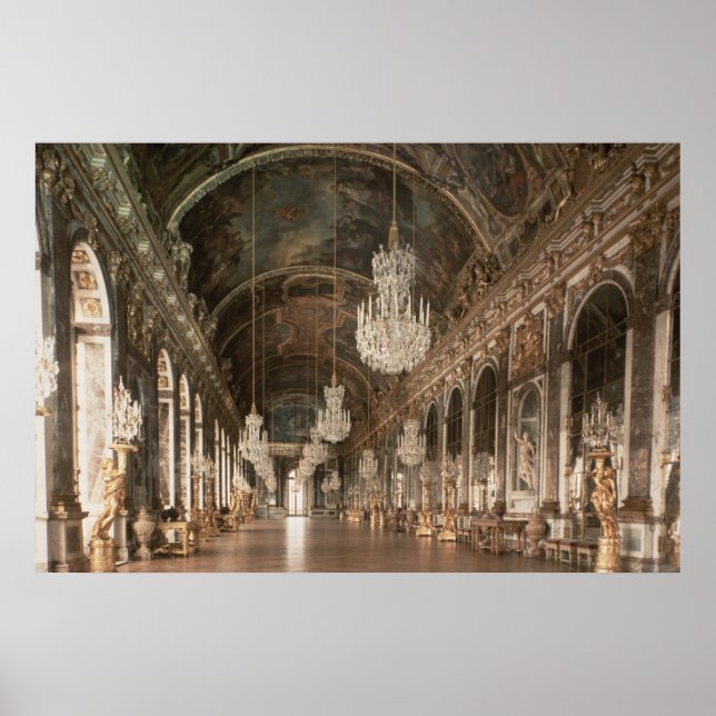 Pôster Galerie des Glaces 1678-84 (Frente)