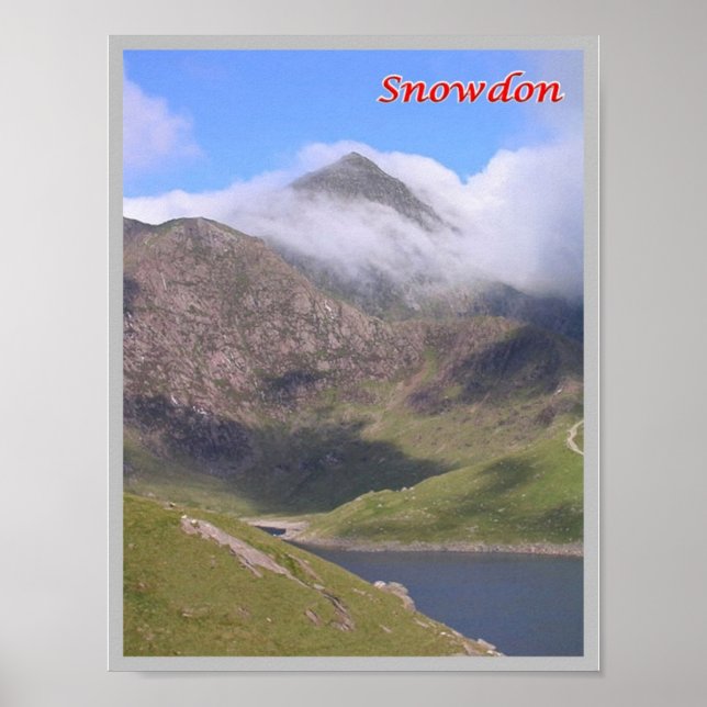 Poster Gales - Snowdon - (Frente)
