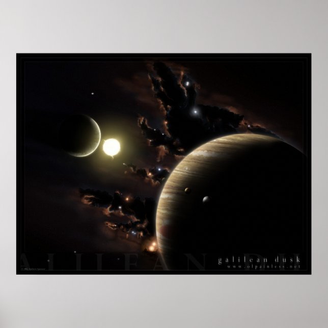 Poster Galilean Dusk (Frente)