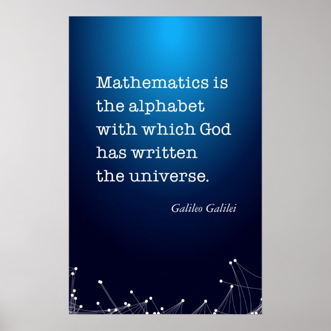 Pôster Galileo (Frente)