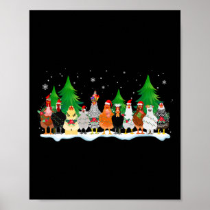 Poster Galinha-de-Natal - Galinha-de-Corte