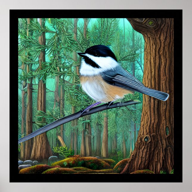 Poster Galinha de Pinheiro Evergreen Russo (Frente)