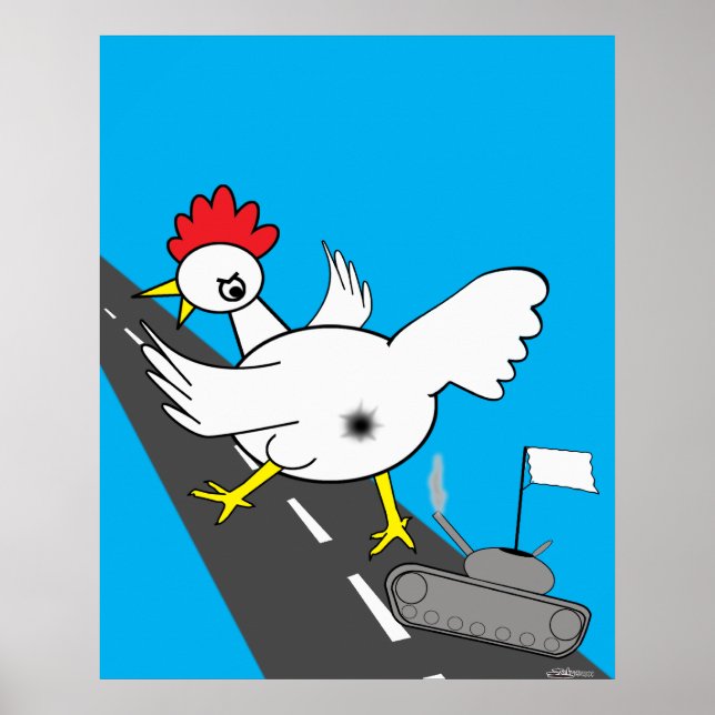 Poster Galinha Gigante! (Frente)