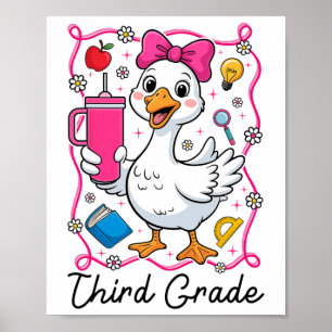 Poster Galinha Tonta Coquete Menina da 3ª Série 1º Dia De