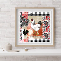 Galinhas B do quintal são para Brahma