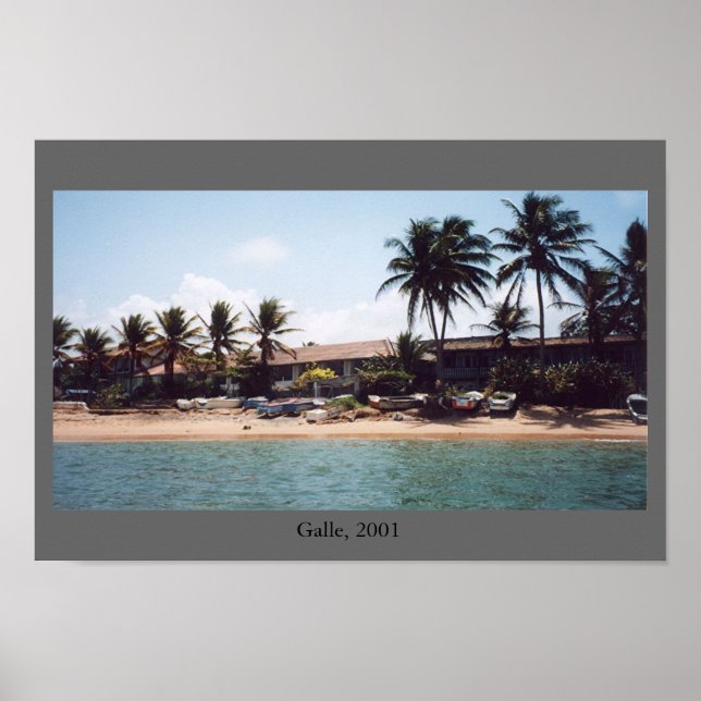 Pôster Galle, Sri Lanka (Frente)