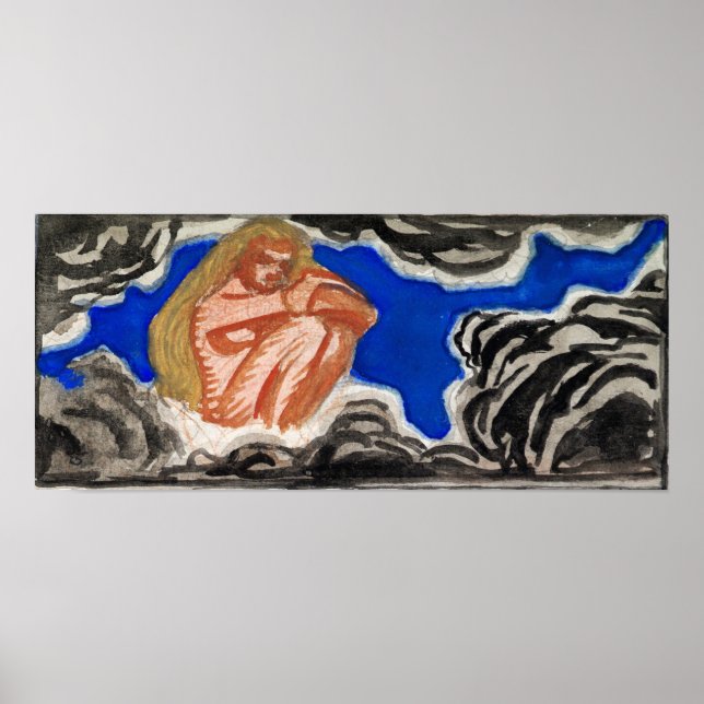 Poster Gallen-Kallela - Detalhe da Poesia, Excelente-Kale (Frente)