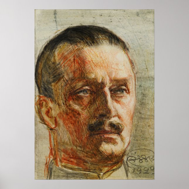 Poster Gallen-Kallela - Exercício Mannerheim (Frente)