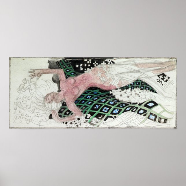 Poster Gallen-Kallela - Poetry, Draft, Great-Kalevala (Frente)