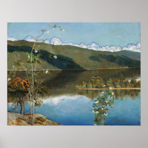 Poster Gallen-Kallela - Thunderclouds No Horizonte