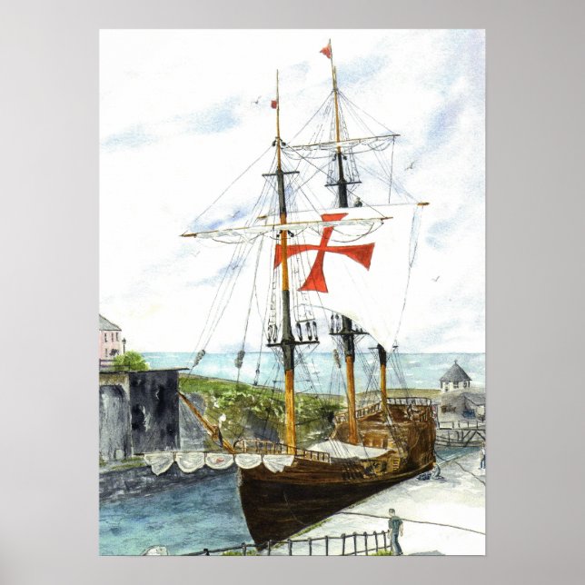 poster 'Galleon' (Frente)