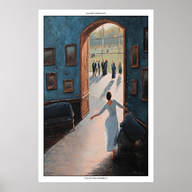 Poster Gallery View Wall Art Print - Elegant Surrealist (Frente)