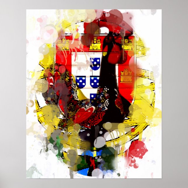 Poster Galo de Barcelona, Portugal (Frente)