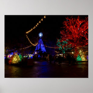 Pôster Galore das Luzes de Natal