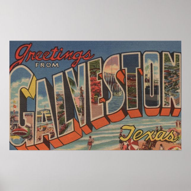 Poster Galveston, Texas - Cena Grande 2 (Frente)