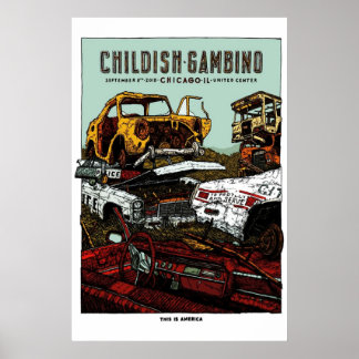 Poster Gambino infantil Chicago Final Main