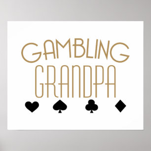 Poster Gambling Grandpa