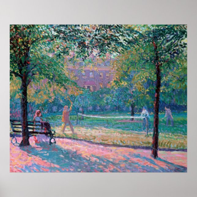 Pôster Game of Tennis (Frente)