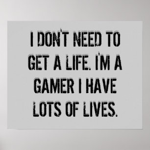 Pôster Gamer