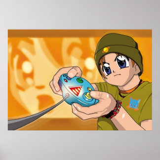 Poster Gamer Boy