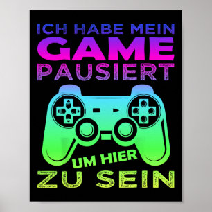 Poster Gamer Gamer Gamer Jogos Console Pc - Eu Tenho Meu