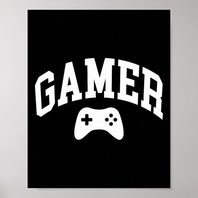 Poster Gamer Gaming Game Funny Graphic  (Frente)