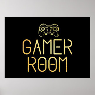 Poster Gamer Gift | Sala de Jogadores
