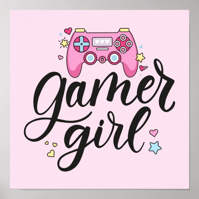 Poster Gamer Girl (Frente)