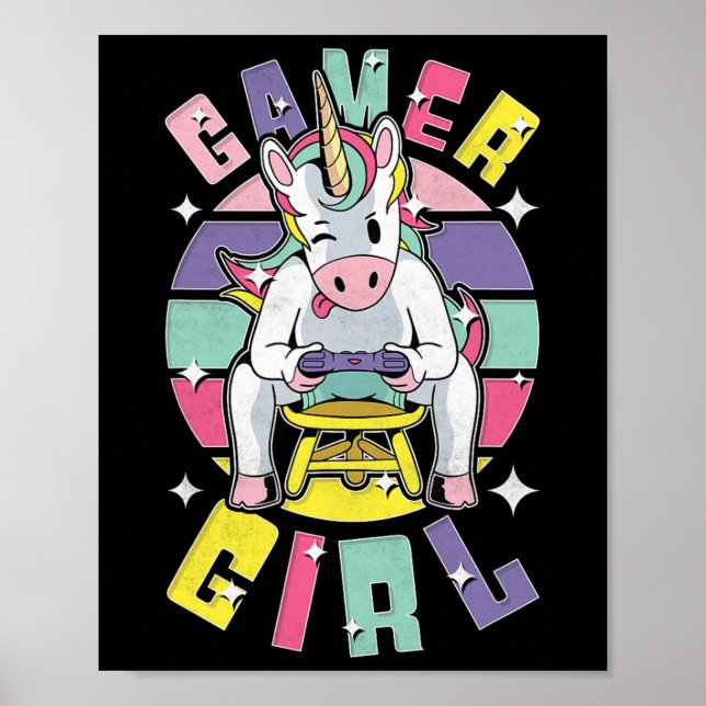 Poster Gamer Girl (Frente)