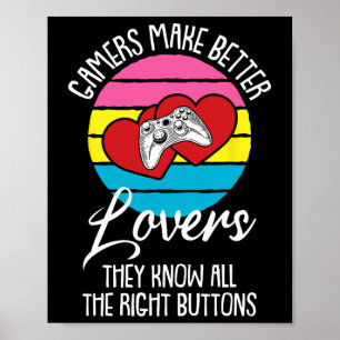 Poster Gamer Lgbt-q - Controlador De Jogo De Orgulho Manu