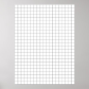 Poster Gaming Grid 18" x 24"