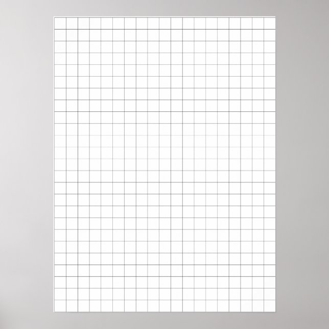 Poster Gaming Grid 18" x 24" (Frente)