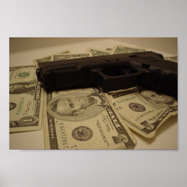 Poster Ganância (Frente)