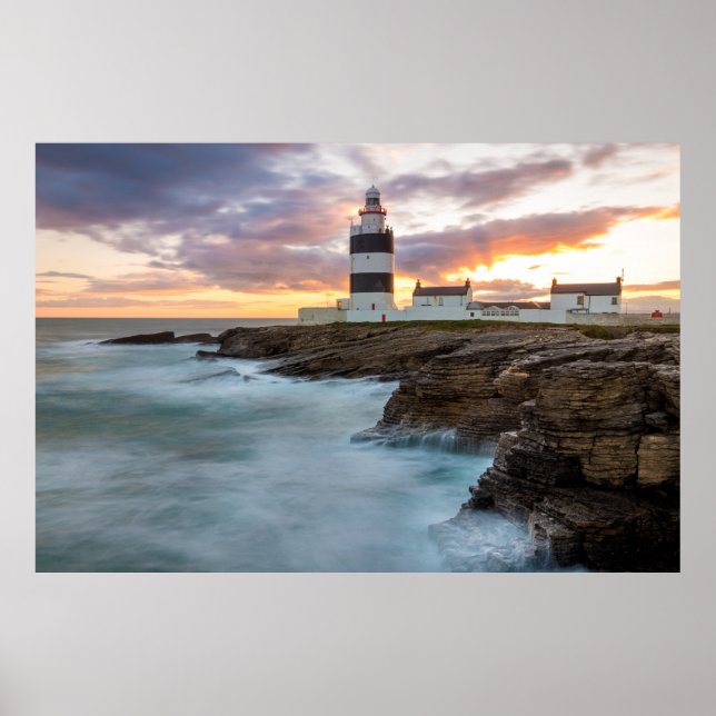 Poster Gancho, Hook Head, Irlanda (Frente)