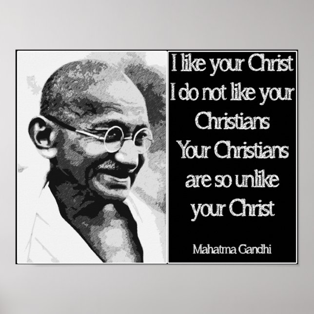 Poster Gandhi (Frente)
