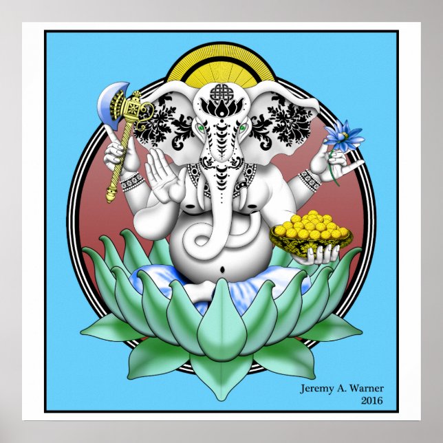 Poster Ganesh (Frente)