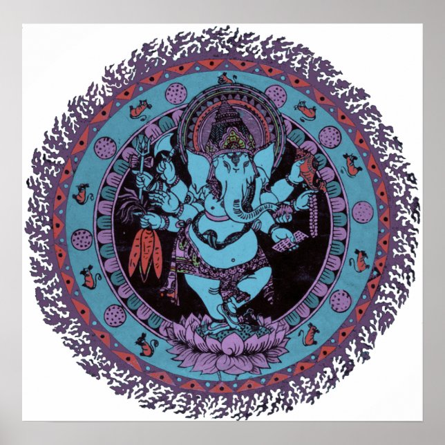 Pôster Ganesh Dancer (Frente)