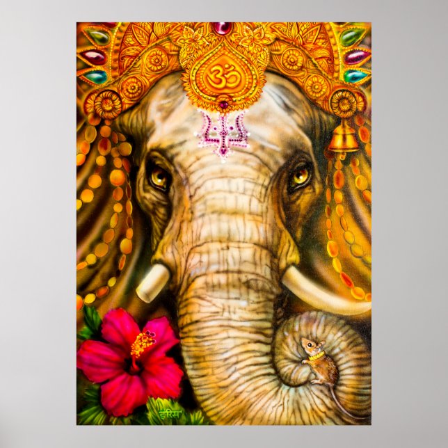 Poster Ganesha (Frente)