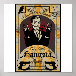 Pôster Gangsta