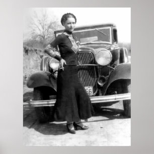 POSTER GÂNGSTER DA ERA DA DEPRESSÃO - PARKER BONNIE 193