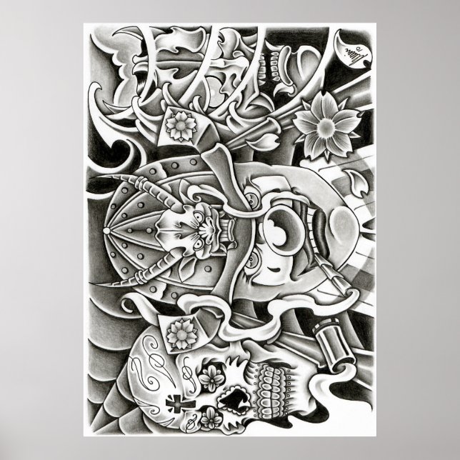 Poster Gangster Styles United (Frente)